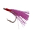 Nacsan Longline Flasher Hooks Size 18 Qty 25 Pink