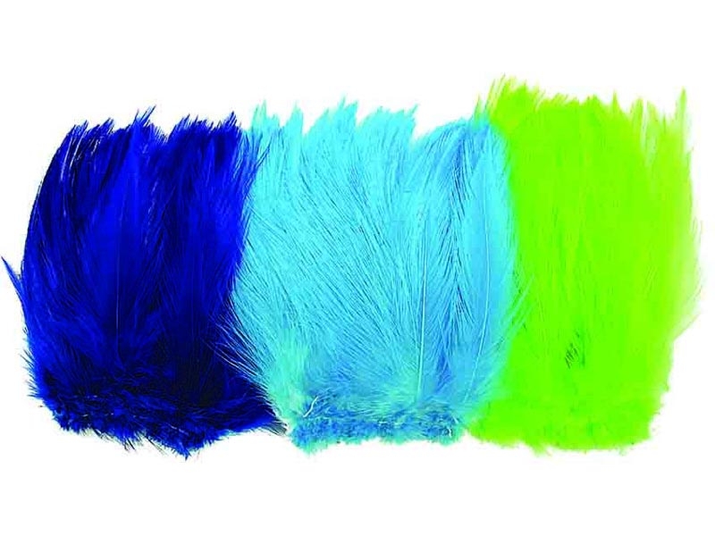 Wapsi Strung Neck Hackle Barred Nat/Grizzly