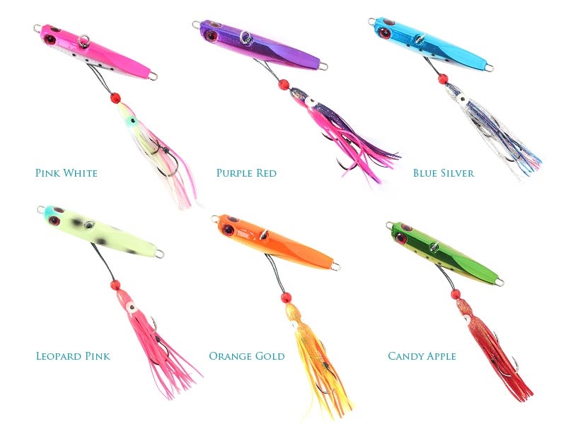 Ocean Angler Jitterbug Inchiku Lure 130g Candy Apple