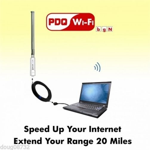 PDQ Connect AllPro Hawk Long Range Wifi Kit