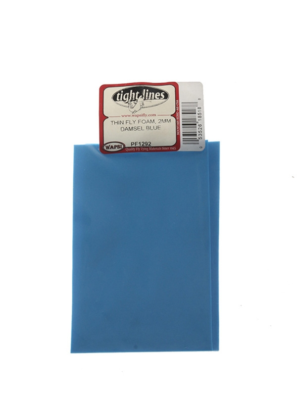 Wapsi Thin Fly Foam 2mm Damsel Blue
