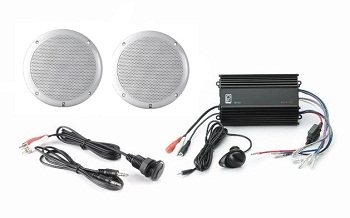 Polyplanar MP3-Kit-4 Amp and Speaker Kit with Panel Mount