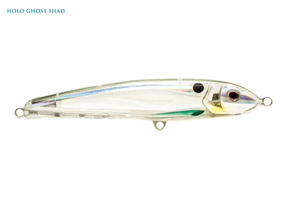 Nomad Design Riptide Slow Sinking Stickbait 155mm Holo Ghost Shad Nomad Design Riptide Slow Sinking Stickbait 155mm Holo Ghost Shad