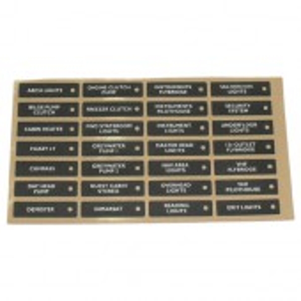 BEP Electrical Panel Sticker Label - Set 15
