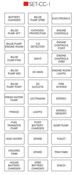 BEP Label Set Contour Connect 1