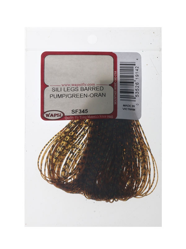 Wapsi Sili Legs Barred Pump/Green-Orange