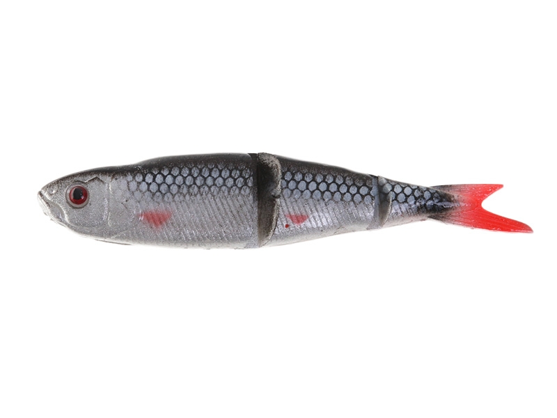 Savage Gear 4Play Swim & Jerk Swimming Soft Bait 95mm Roach Qty 4