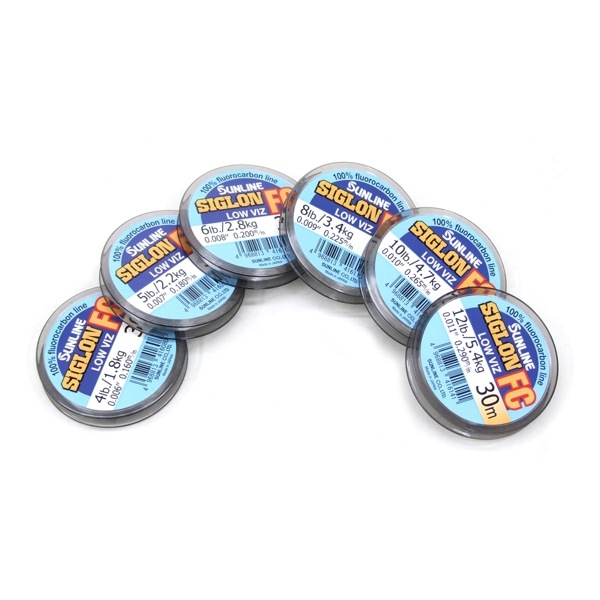 Sunline Siglon FC Fluorocarbon 30m 0.16mm 4lb