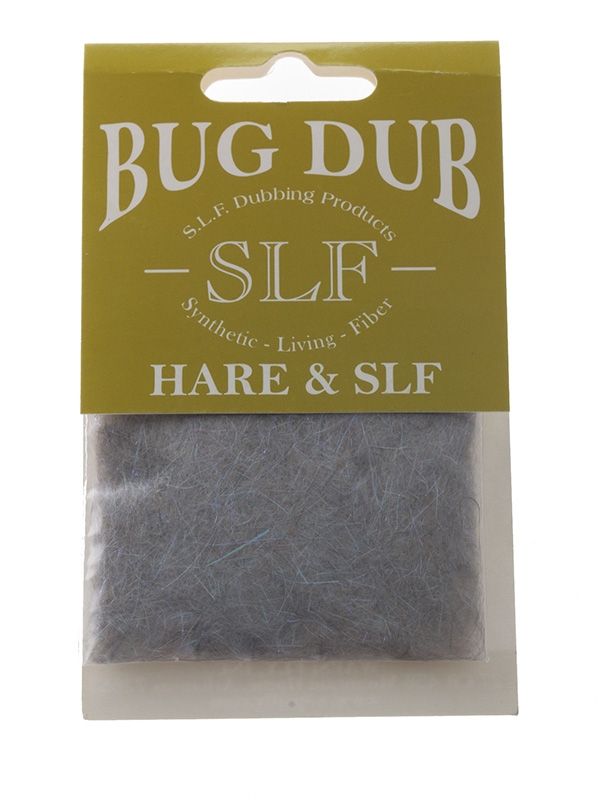 Wapsi Hare and SLF Bug Dubbing Light Grey