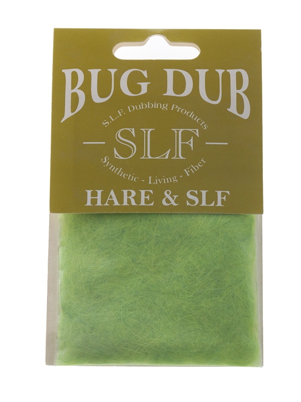 Wapsi Hare and SLF Bug Dubbing Fluoro Chartreuse