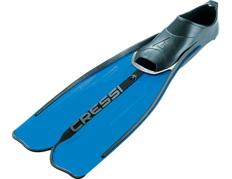 Cressi Rondinella Kids Full Foot Fins Blue 31/32 US13 Kid