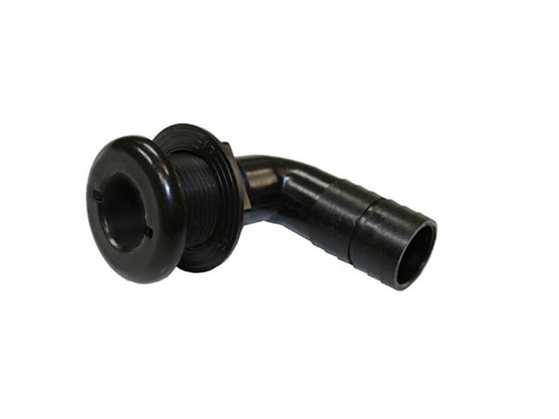 TH Marine TH-1290 1-1/8inch 90 Degree Thru-Hull Fitting