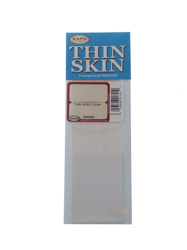 Wapsi Thin Skin Transparent Flyfishing Material Clear