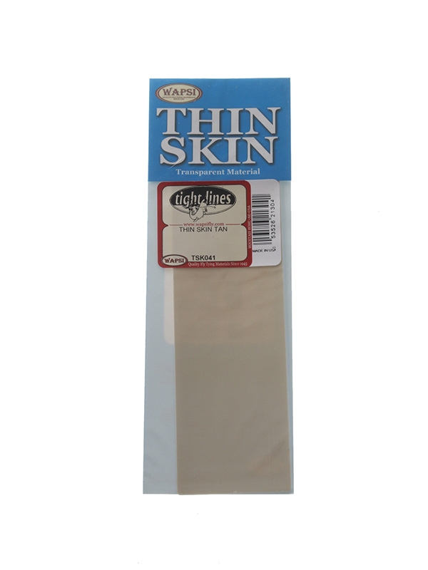 Wapsi Thin Skin Transparent Flyfishing Material Tan