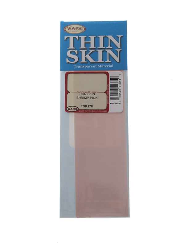 Wapsi Thin Skin Transparent Flyfishing Material Shrimp Pink