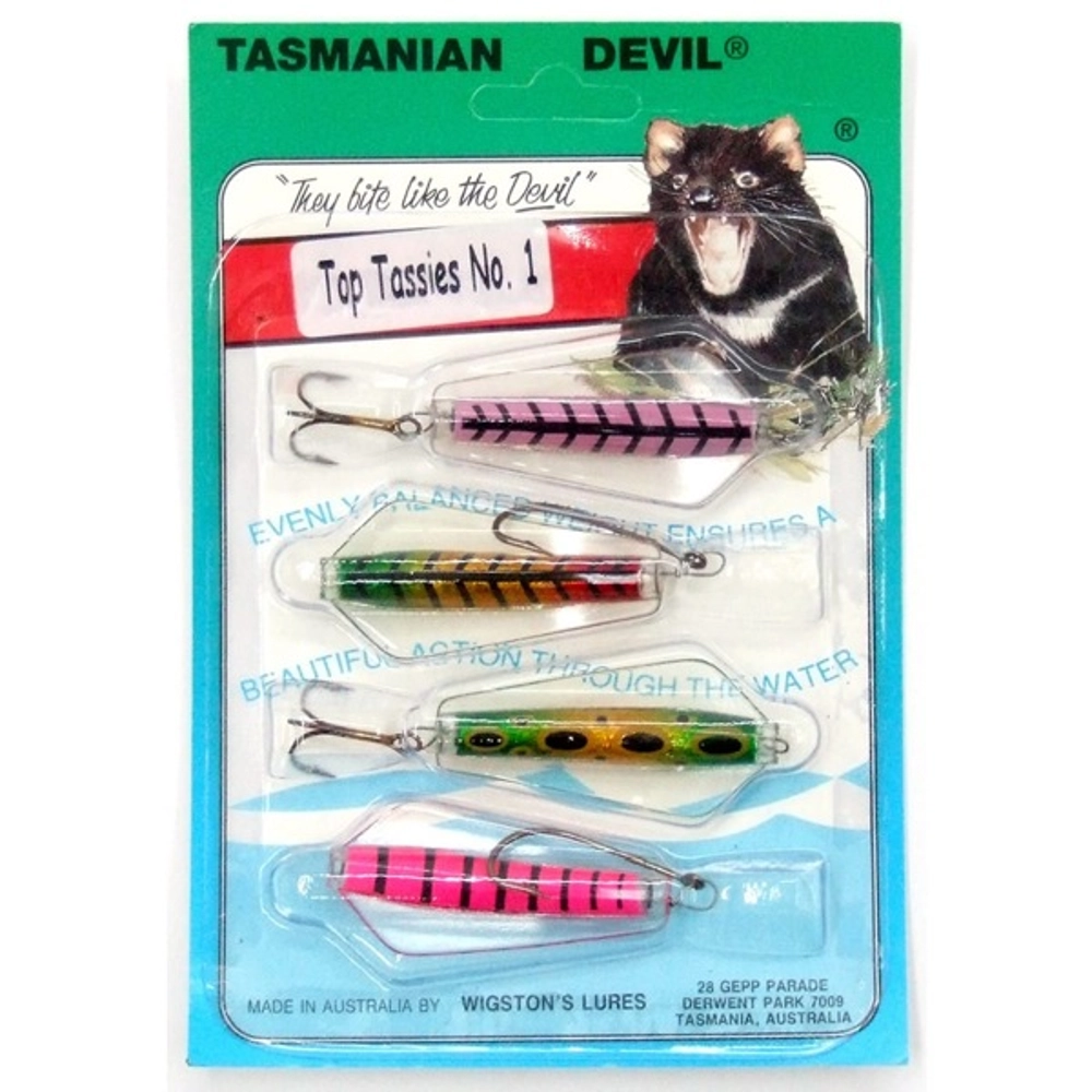 Tasmanian Devil Top Tassies No.1 Pack 13g Tasmanian Devil Top Tassies No.1 Pack 13g