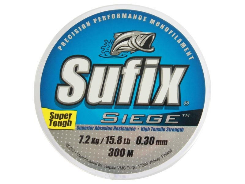 Sufix Siege Monofilament Clear 300m 15kg