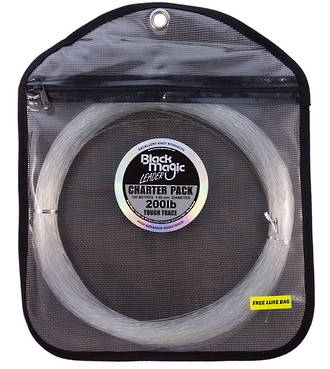 Black Magic Tough Trace 100m Charter Pack 400lb
