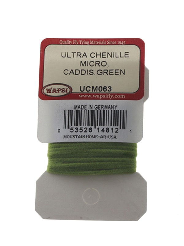 Wapsi Ultra Chenille Caddis Green Micro