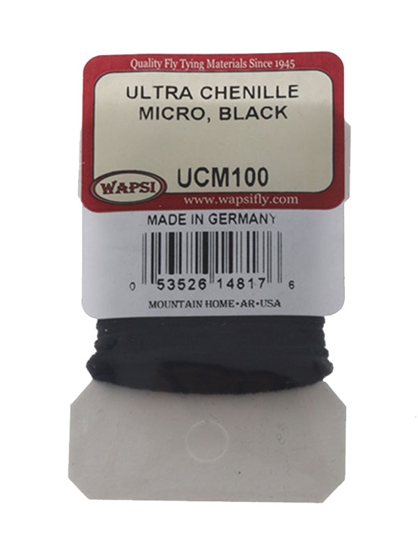 Wapsi Ultra Chenille Black Micro