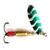 Veltic Spinner Lure No.1 2g Silver/Black/Green