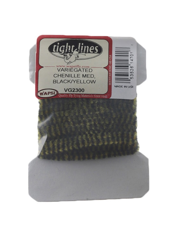 Wapsi Variegated Chenille Black/Yellow M