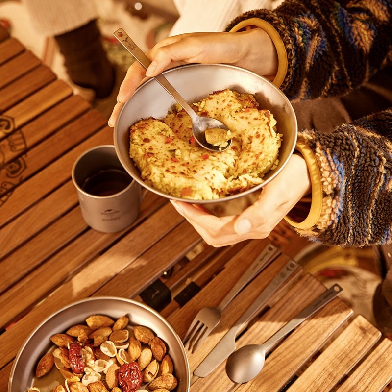 Naturehike Titanium 3-Piece Cutlery Set Dunhuang Series