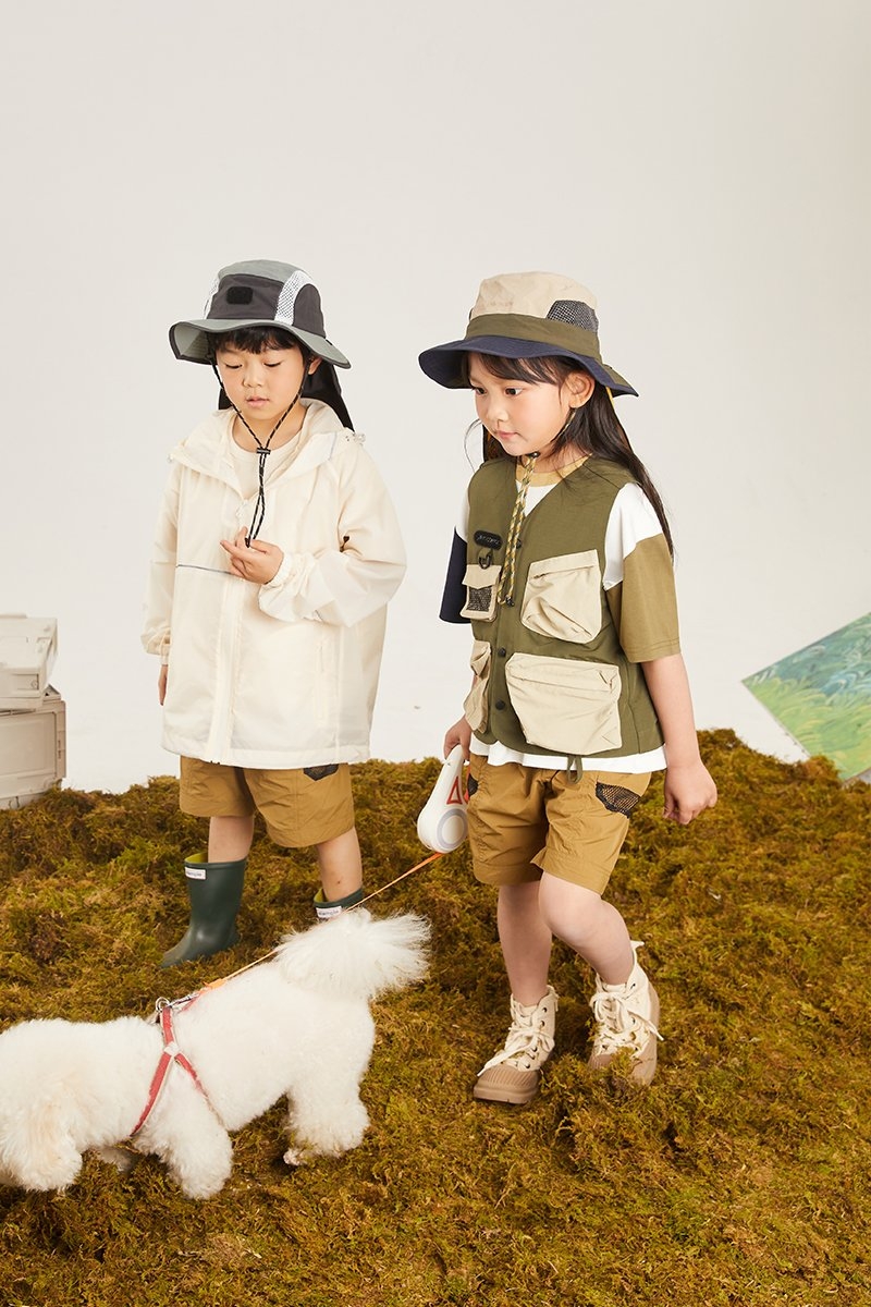 Naturehike Kids UPF50+ Wide Brim Bucket Hat with Back Flap