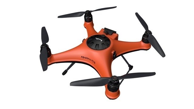 SwellPro Fisherman FD1S Saltwater-Resistant Fishing Drone with Dual Bait Release