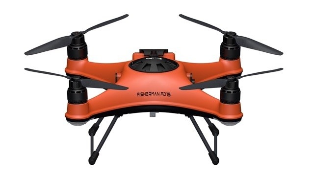 SwellPro Fisherman FD1S Saltwater-Resistant Fishing Drone with Dual Bait Release
