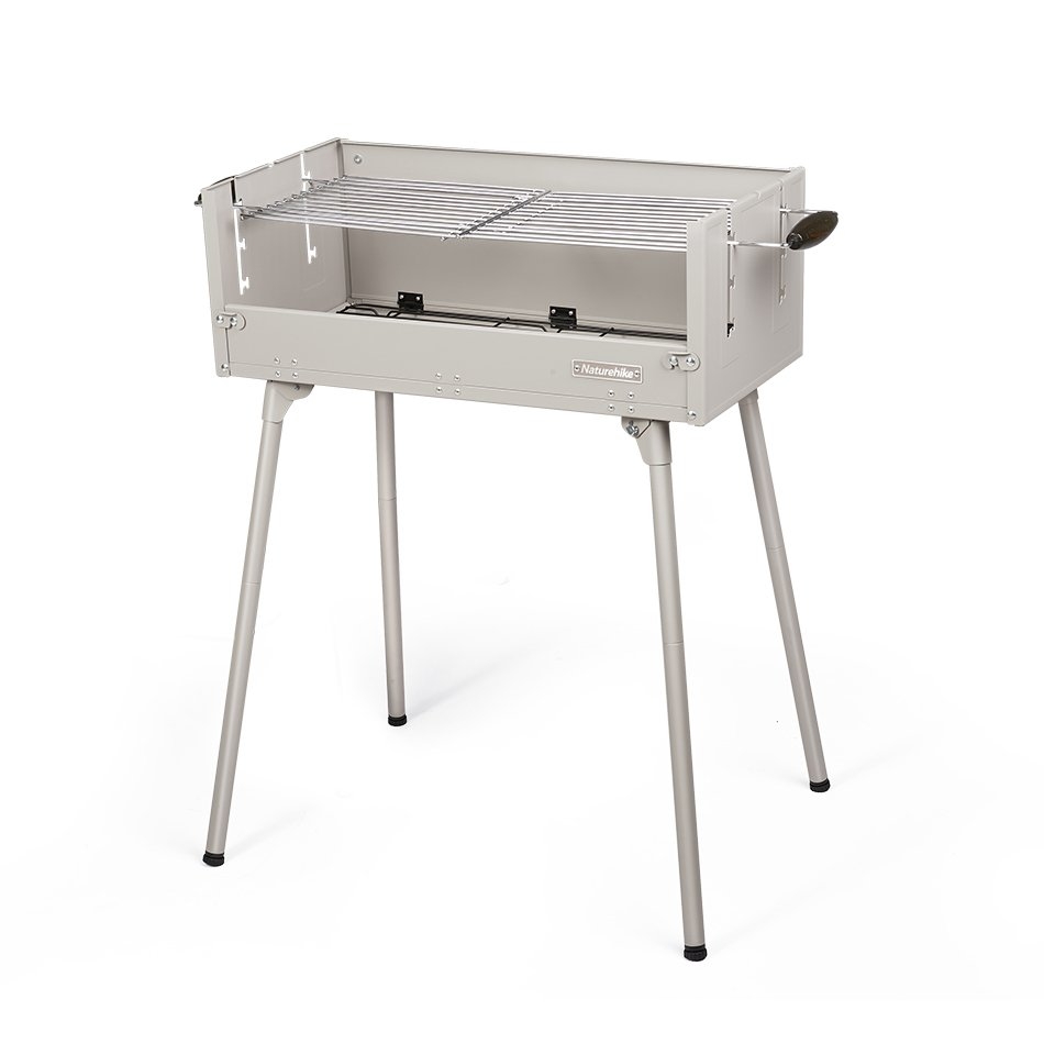Naturehike Folding Charcoal BBQ Grill with Tongs and Storage Bag
