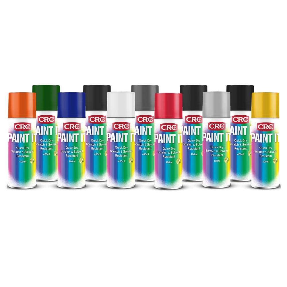 CRC Paint It Scratch Resistant Enamel Spray Paint 400ml