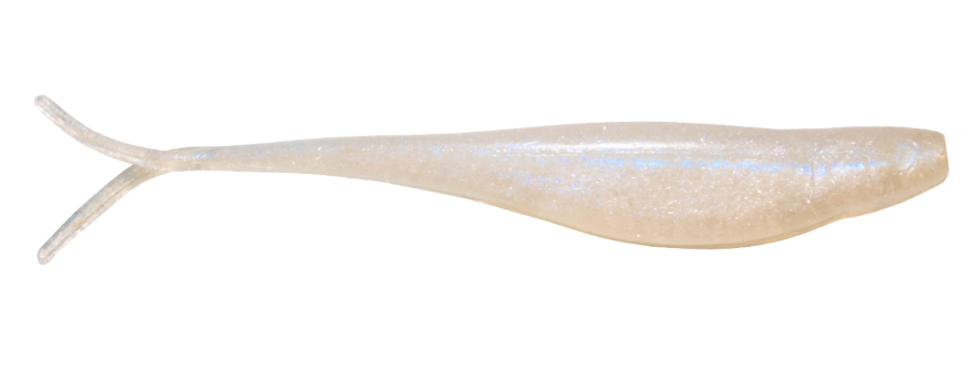 Z-Man Jerk ShadZ Scented Soft Bait 5in / 12.7cm Qty 5 GussyS Glimmer Blue