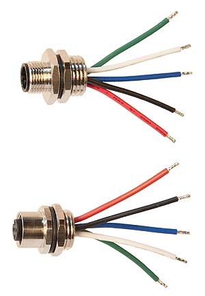 Actisense Panel Mount Wired Connector 5-Pin Male