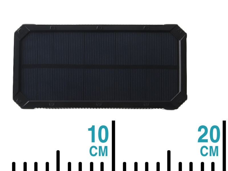 AGA A106 Dual USB Portable Solar Power Bank 10000mAh