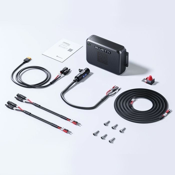 BLUETTI Charger 2 Alternator and Solar Dual DC Charger 1200W