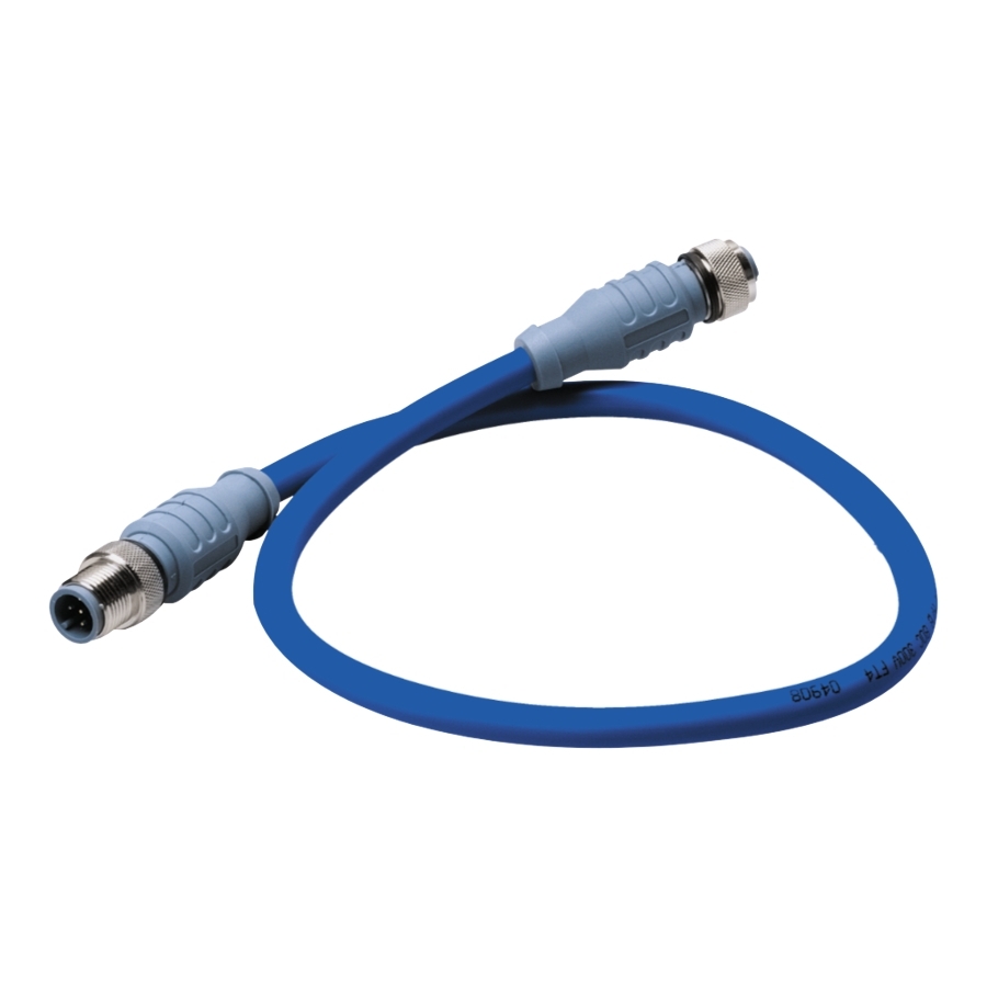 Maretron Mid Double-Ended Cordset M/F Blue 1m
