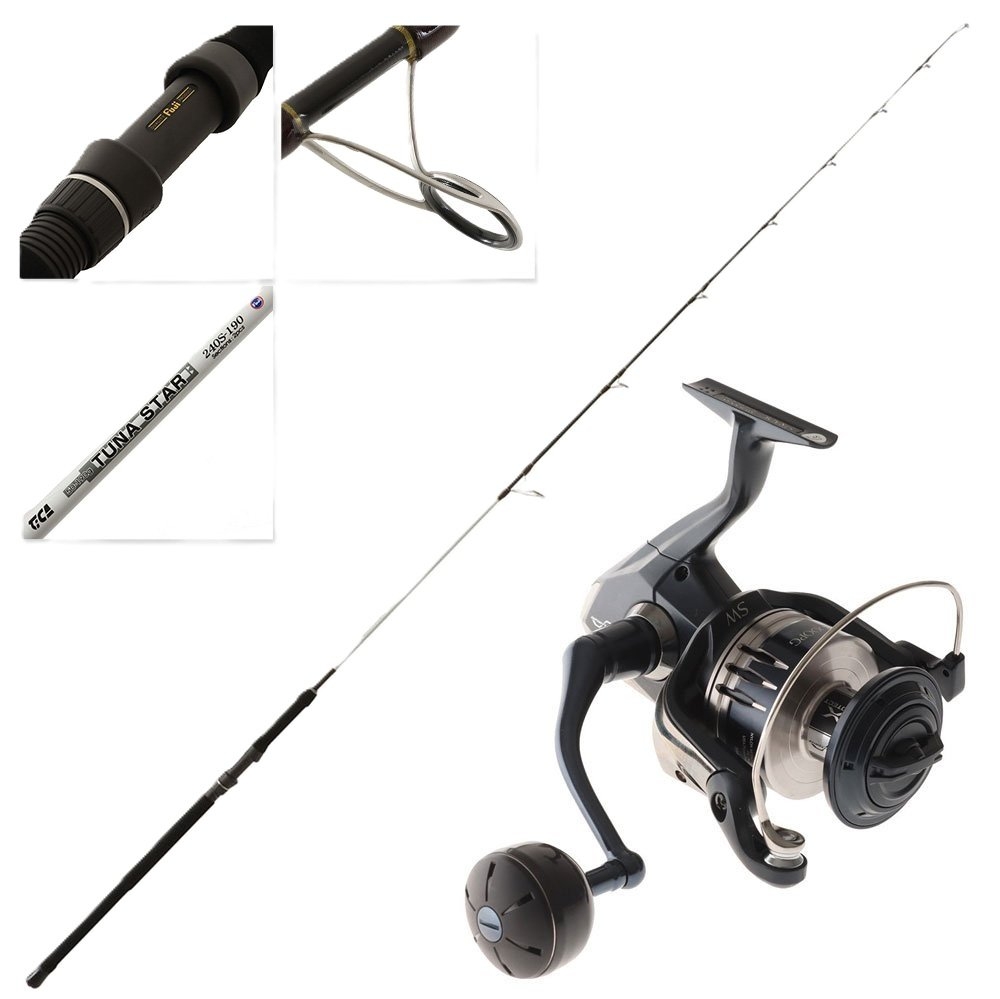 Shimano Stradic SW 8000 PG Premium Stickbait Topwater Package 8ft 50lb 2pc