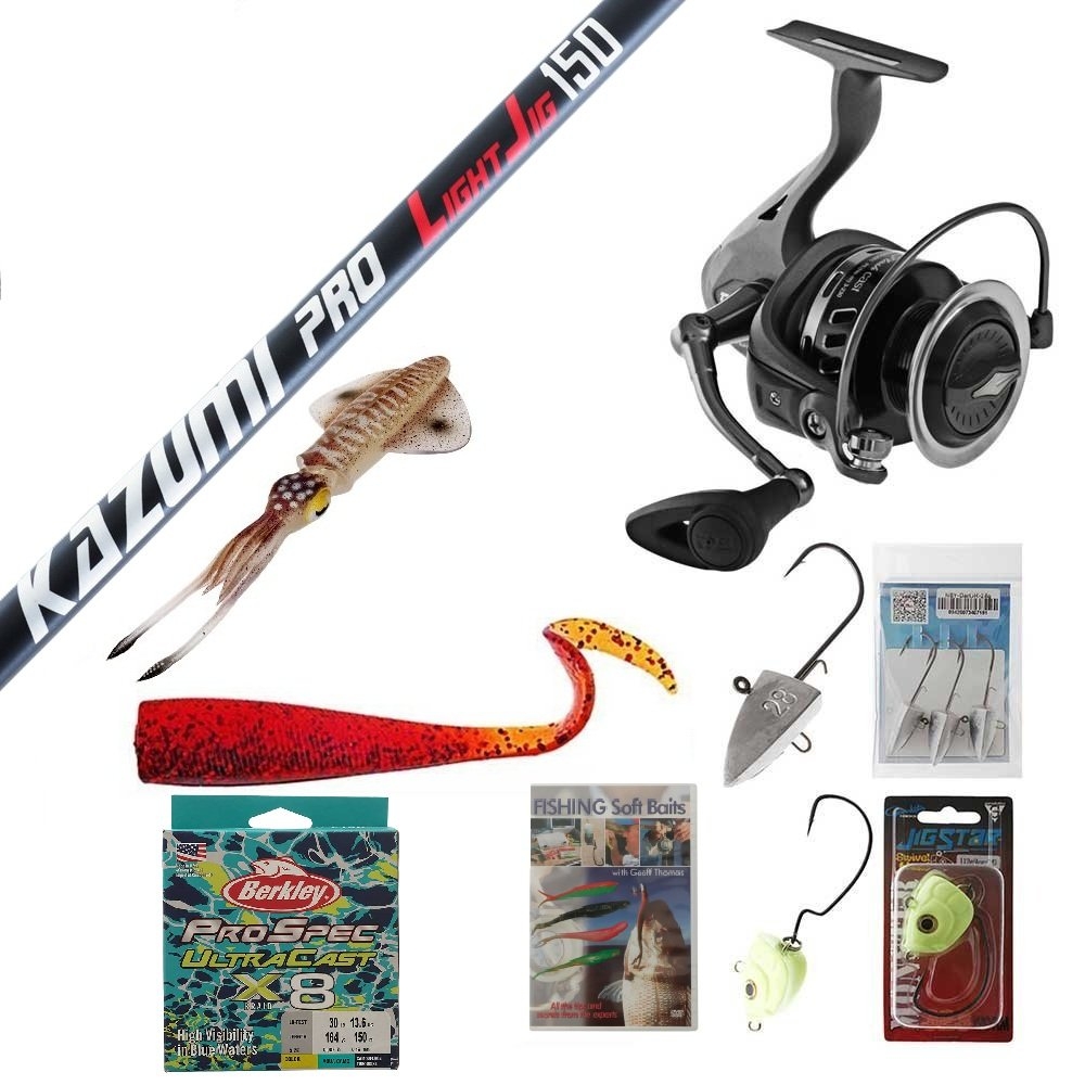 Tica Flash Cast 4000 Kazumi Pro Softbait Package 7ft 30-150g 1pc