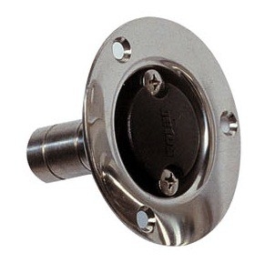 V-Quipment Stainless Steel Breather Nipple 16mm Diameter Straight