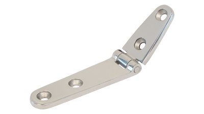 Sinox 316 Polished Stainless Steel Marine Strap Hinge 119201 130 x 25 x 4.2 2/2 mm