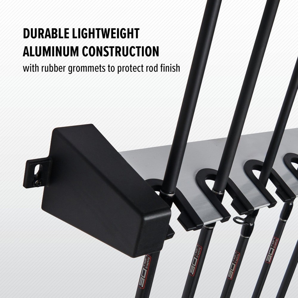 Abu Garcia Aluminium Horizontal 6 Rod Rack