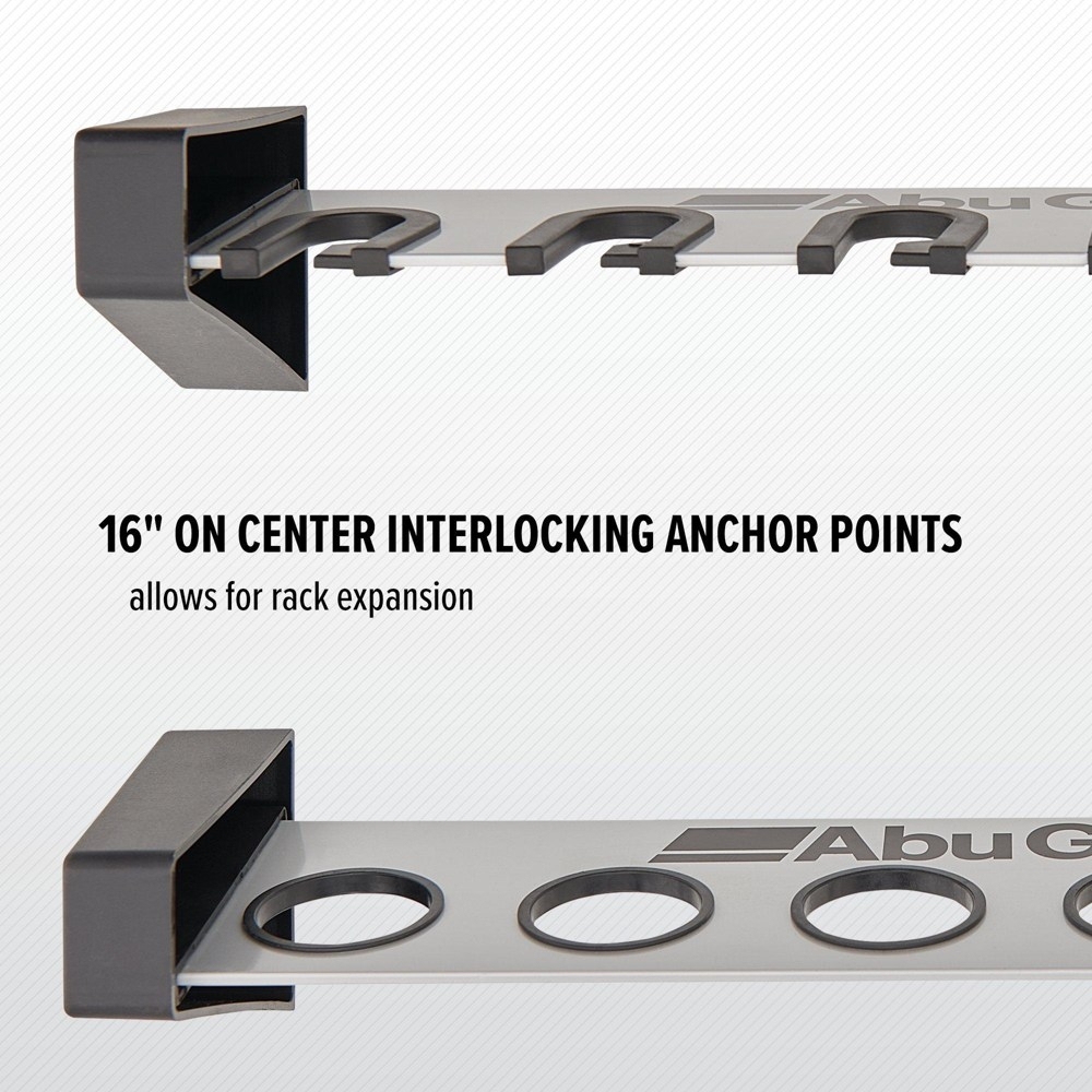 Abu Garcia Aluminium Horizontal 6 Rod Rack