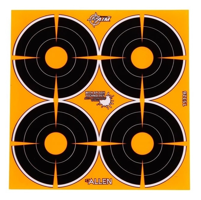 Allen EZ Aim Adhesive Splash Aiming Dots Target 3in