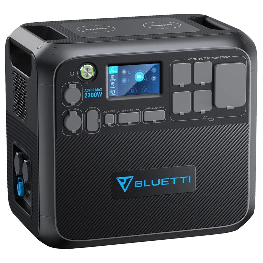BLUETTI AC200MAX Expandable Portable Power Station 2200W Inverter 2048Wh LiFePO4