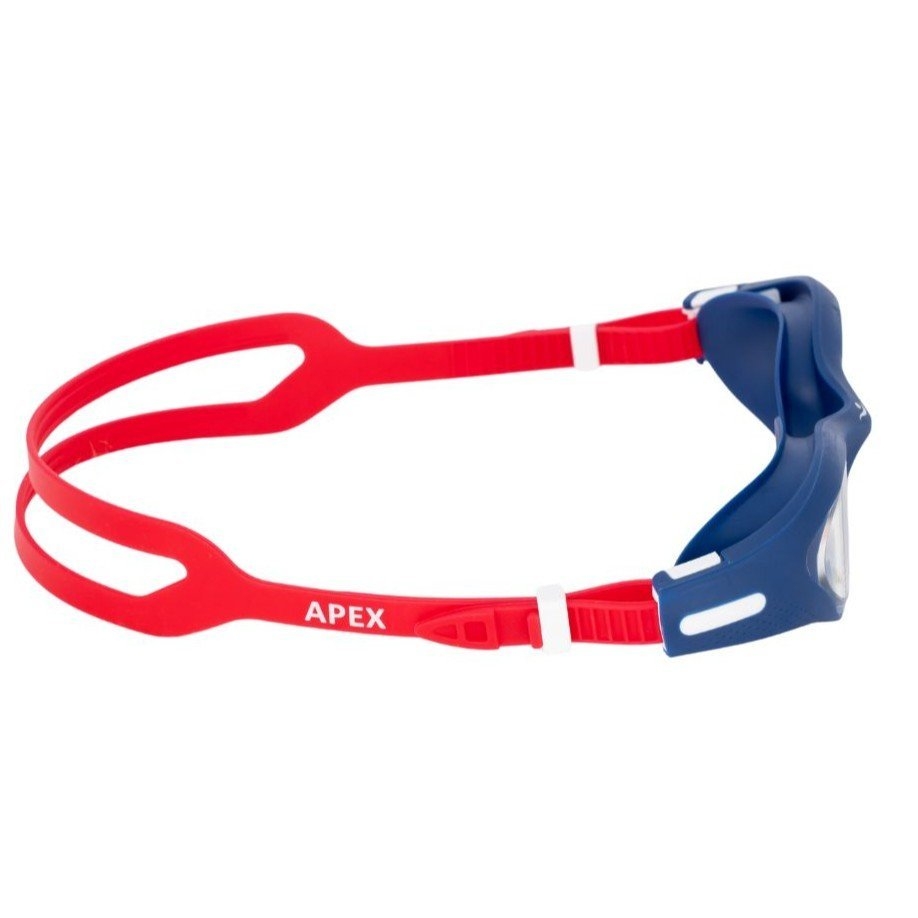 Aqualine Apex Goggles Navy/Red/White