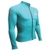 Adrenalin 2P Thermal Zip-Front Mens Long Sleeve Rash Vest Aqua 2XS