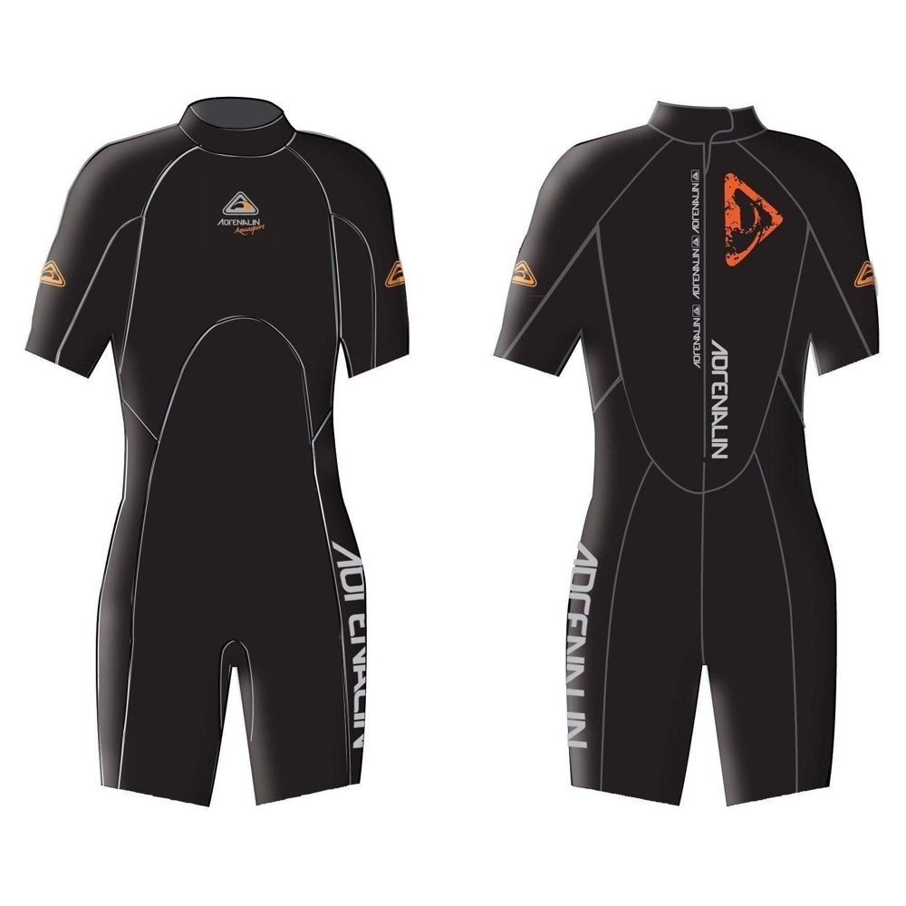Adrenalin Aquasport Mens Springsuit Black