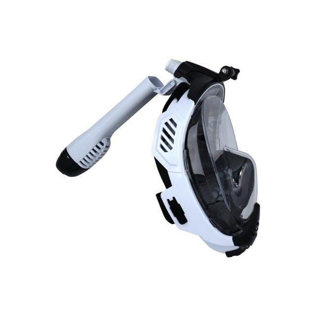 Body Glove Breathe Free Full Face Adult Snorkeling Mask with Fins