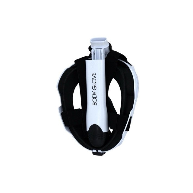 Body Glove Breathe Free Full Face Adult Snorkeling Mask with Fins
